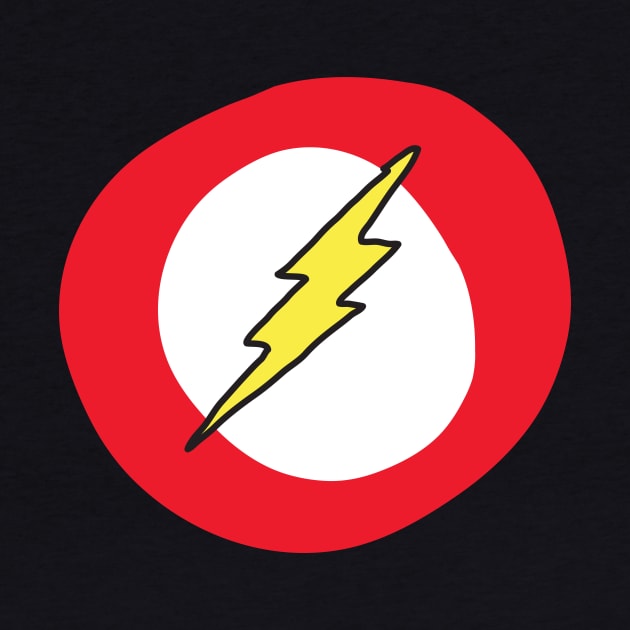 superhero lightning bolt logo by nickemporium1